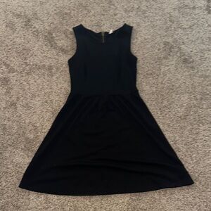 Old Navy Black Sleeveless A-Line Mini Dress